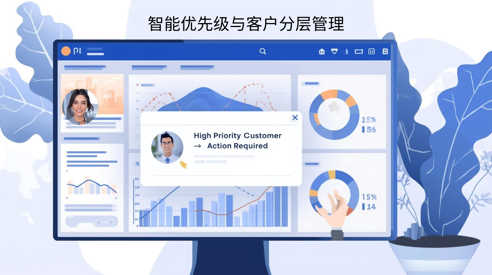 外贸获客软件智能优先级与客户分层管理
