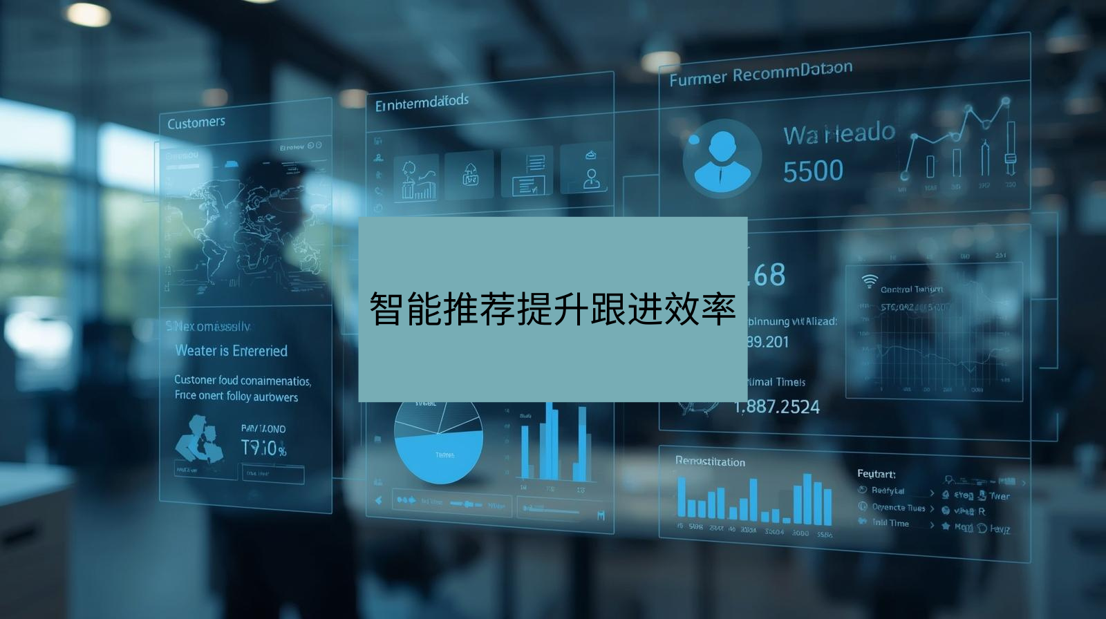 智能推荐提升跟进效率