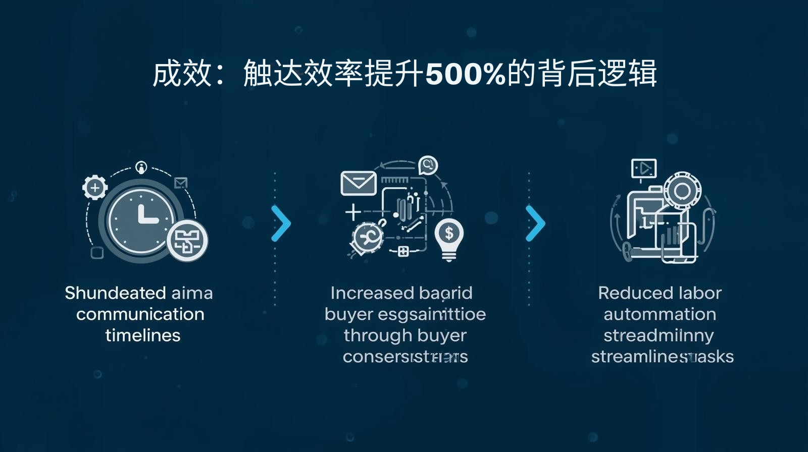 成效：触达效率提升500%的背后逻辑
