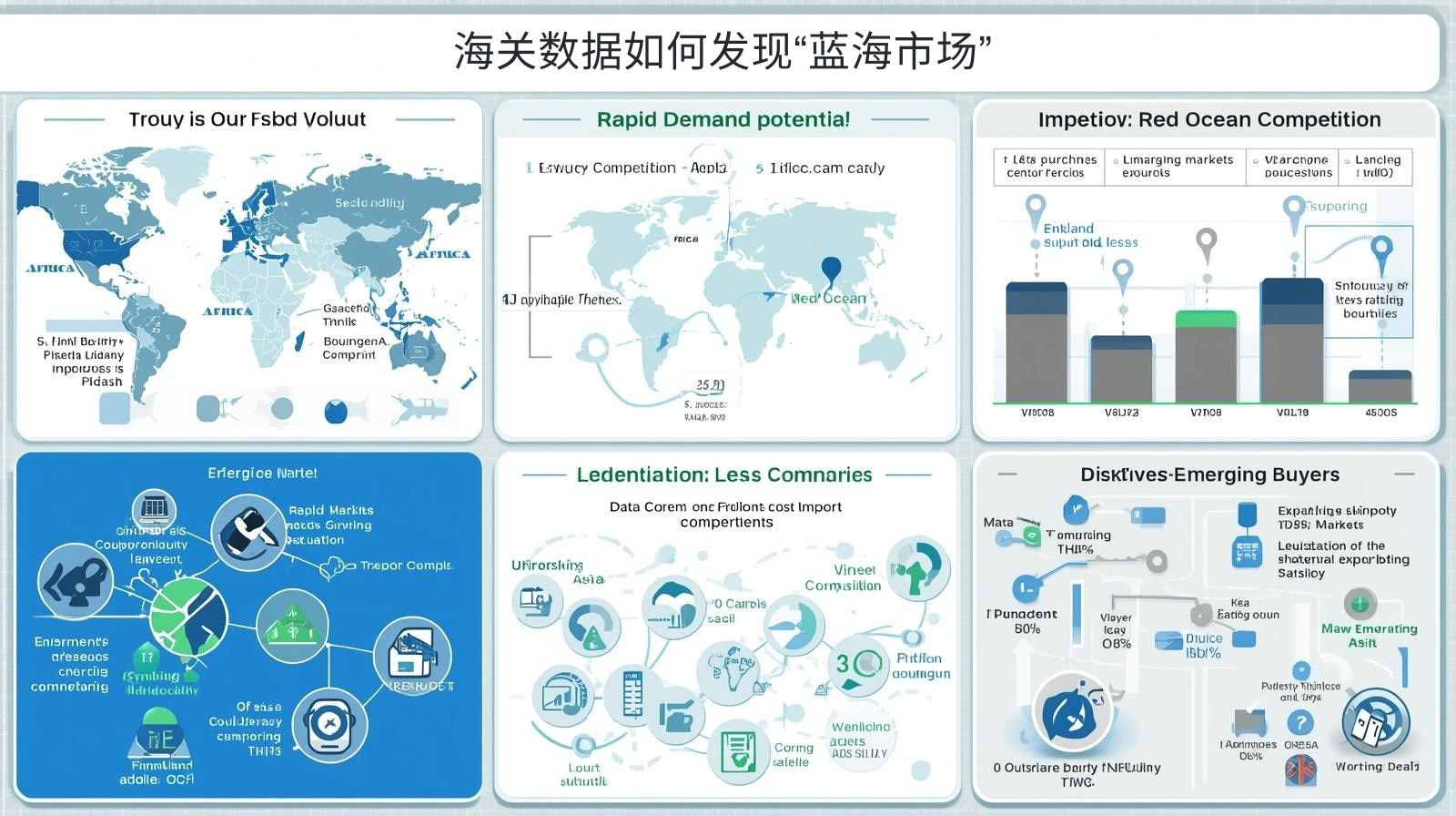 海关数据如何发现“蓝海市场”