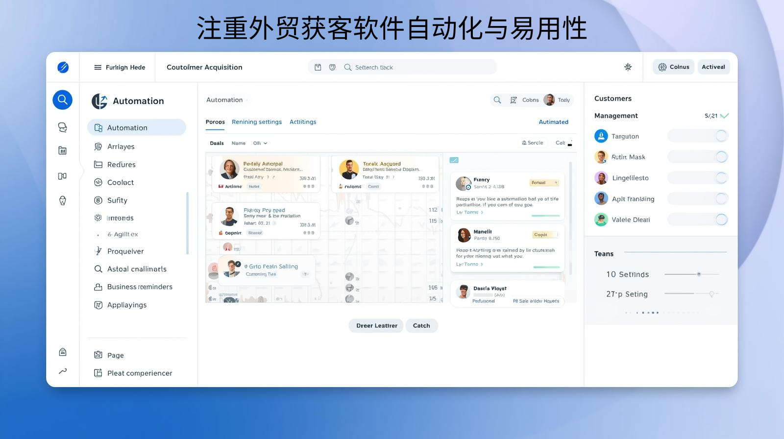 注重外贸获客软件自动化与易用性