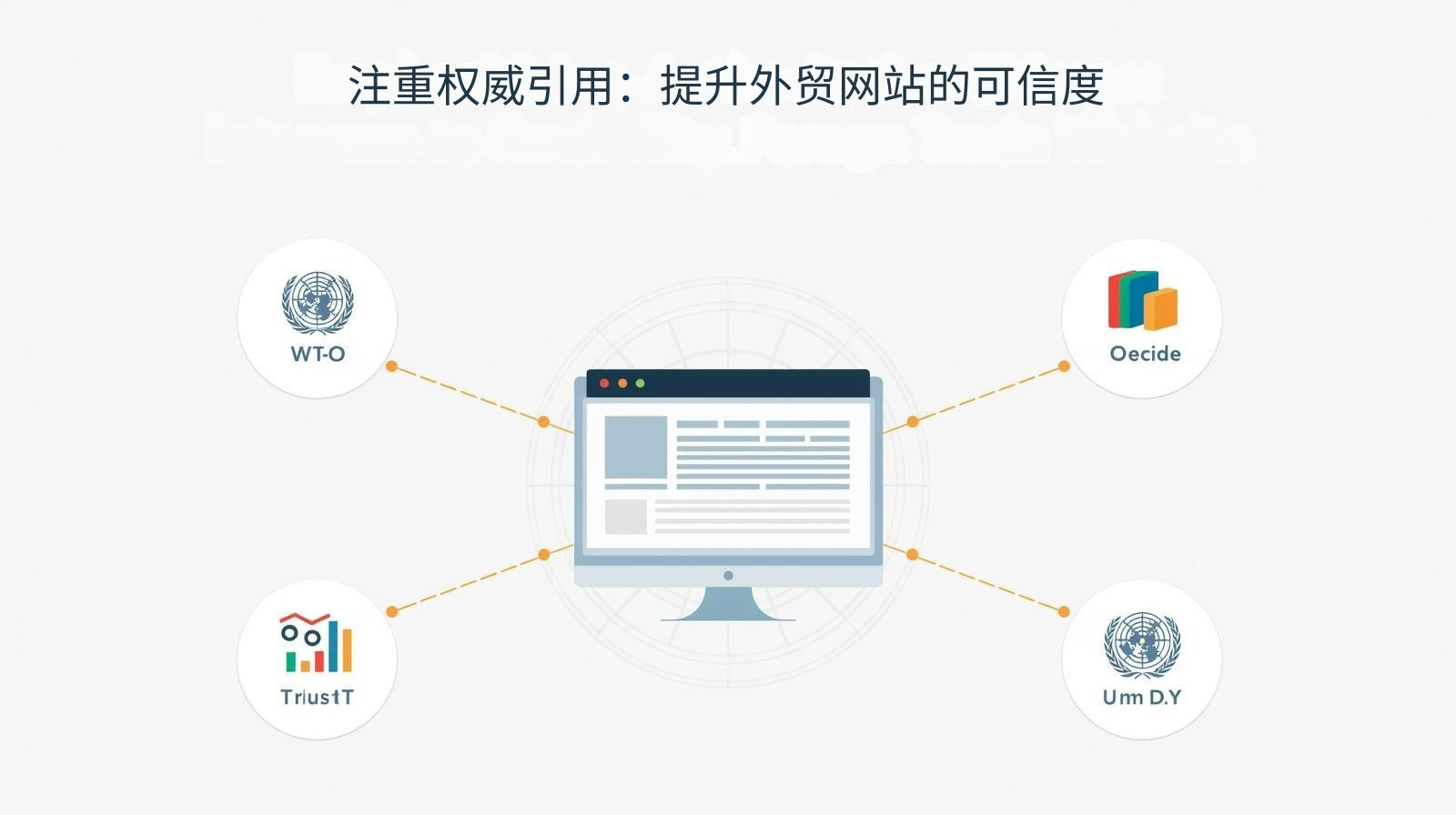 注重权威引用：提升外贸网站的可信度