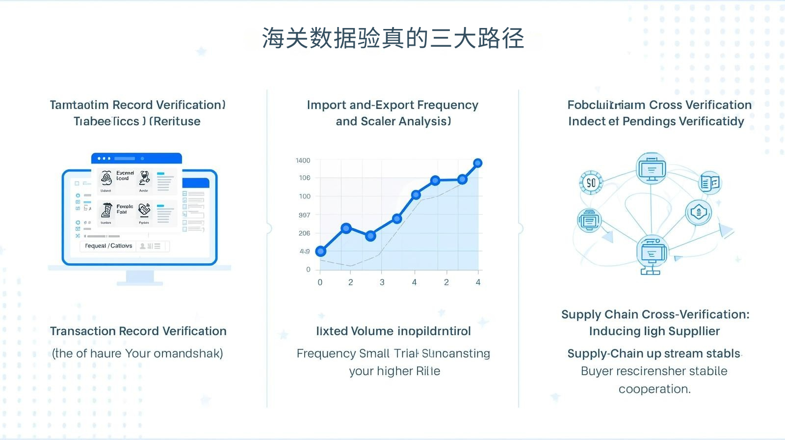 海关数据验真的三大路径