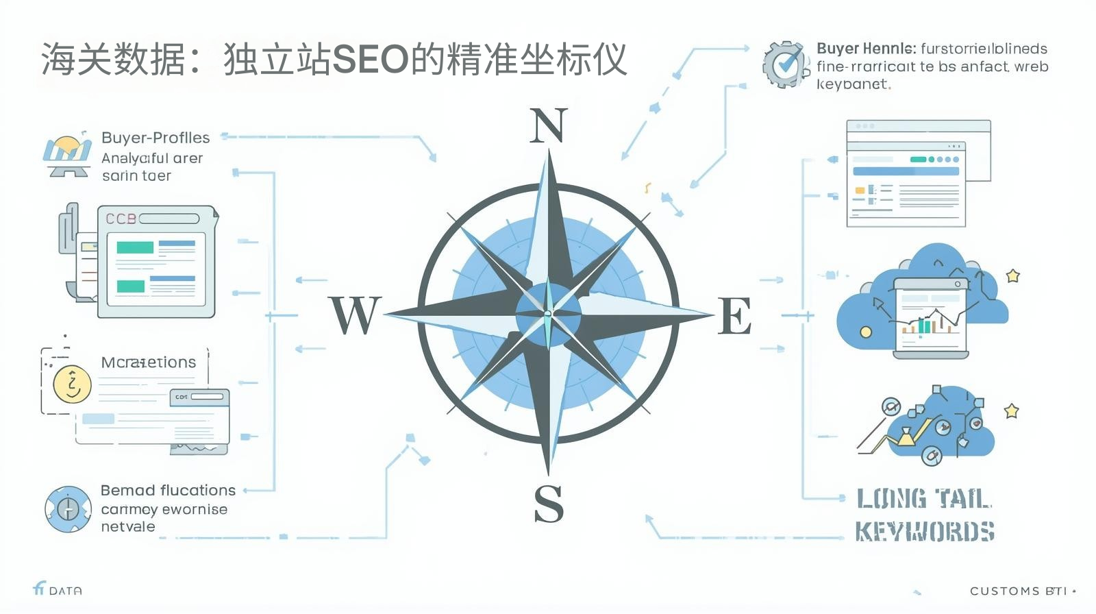 海关数据：独立站SEO的精准坐标仪