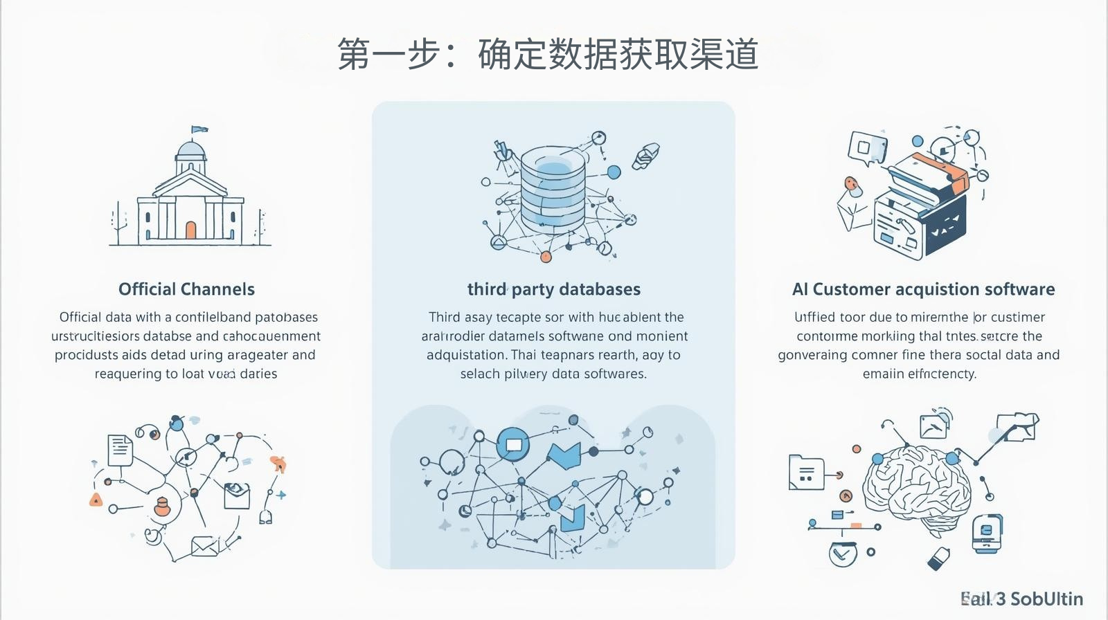 第一步：确定数据获取渠道