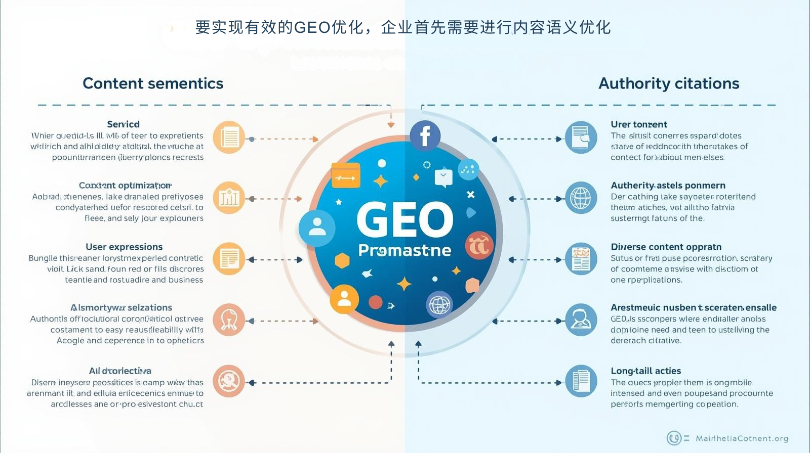 要实现有效的GEO优化，企业首先需要进行内容语义优化
