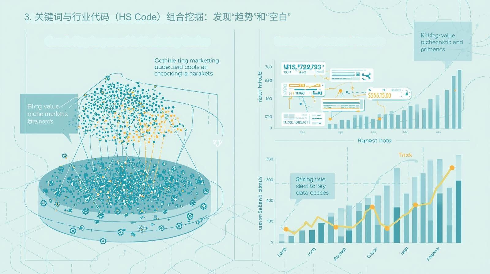 3. 关键词与行业代码（HS Code）组合挖掘：发现“趋势”和“空白”