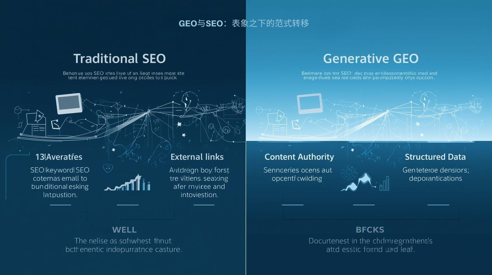 GEO与SEO：表象之下的范式转移
