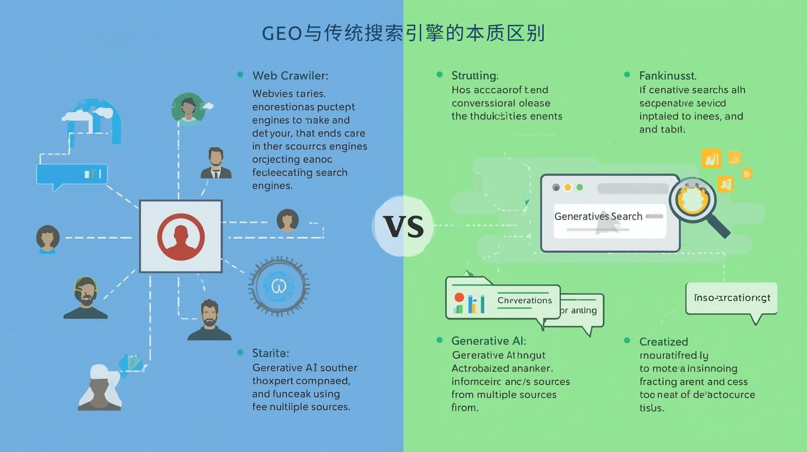 GEO与传统搜索引擎的本质区别