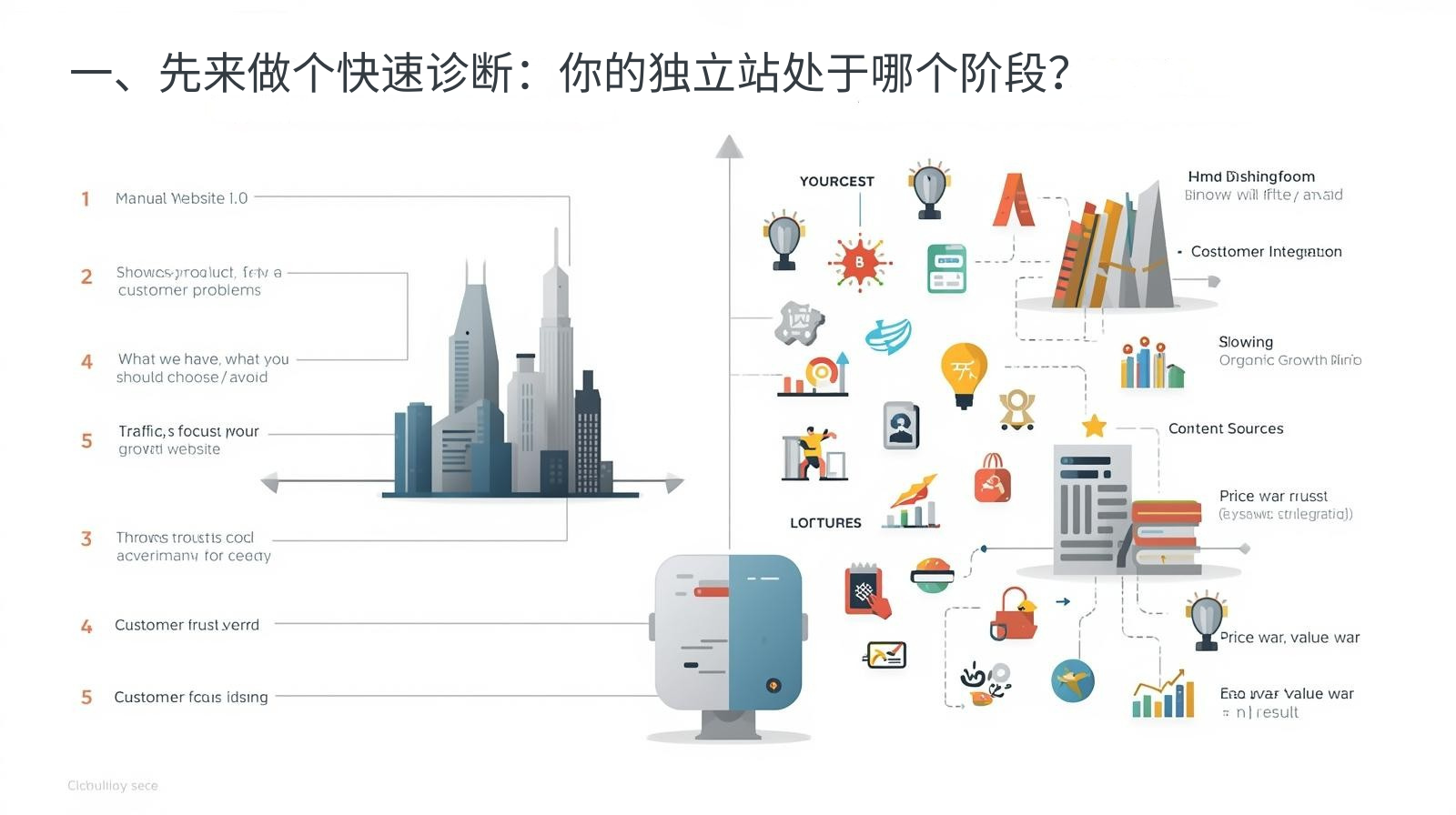 一、先来做个快速诊断：你的独立站处于哪个阶段？