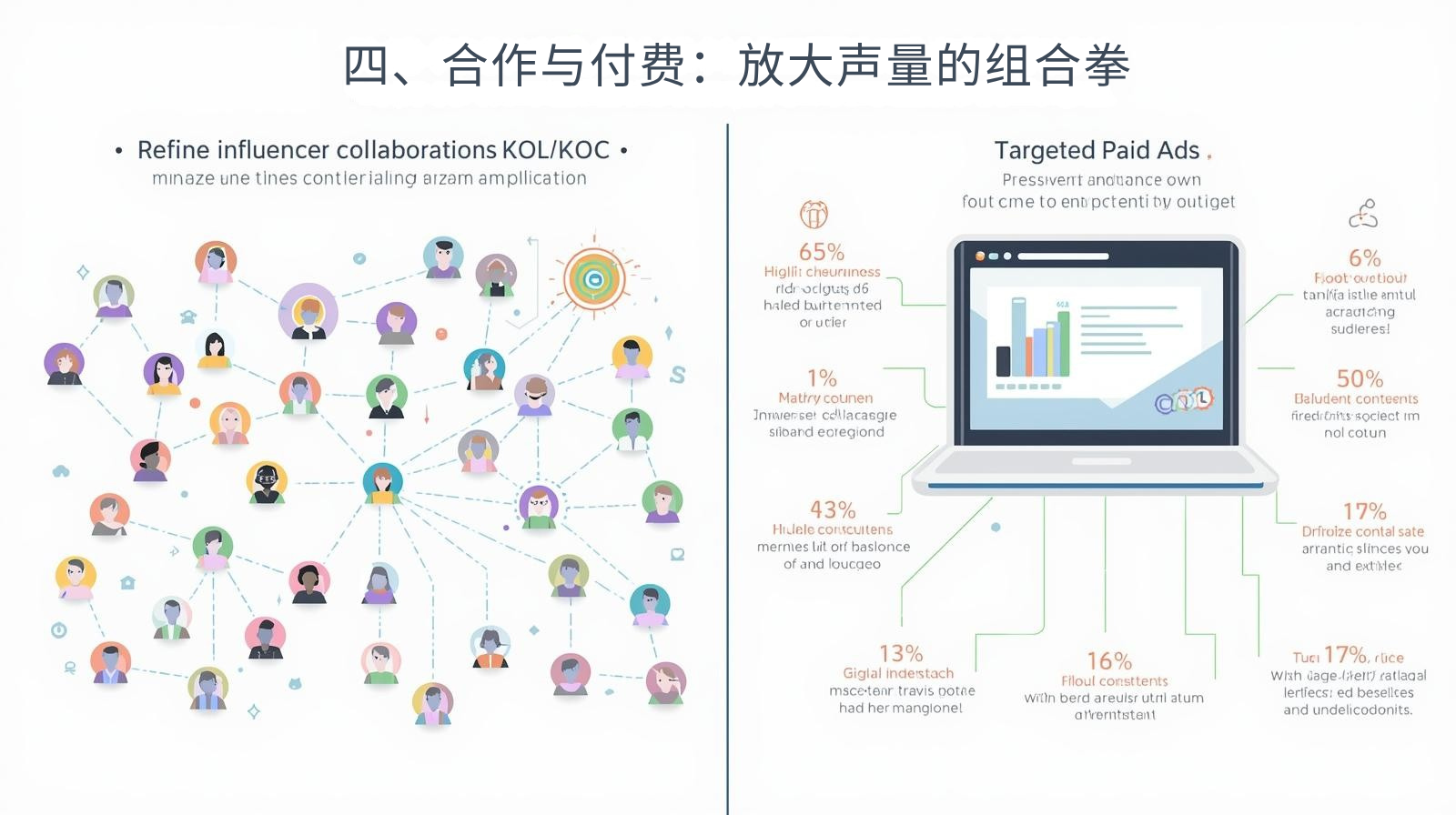四、合作与付费:放大声量的组合拳