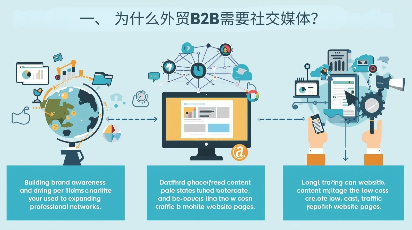 一、 为什么外贸B2B需要社交媒体？