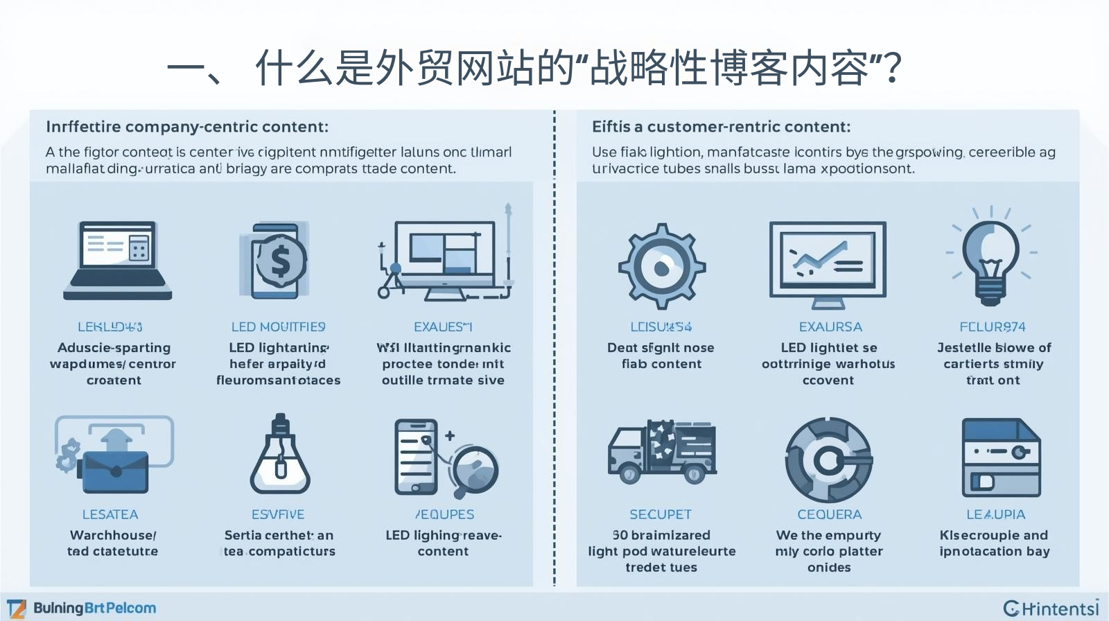 一、 什么是外贸网站的“战略性博客内容”？