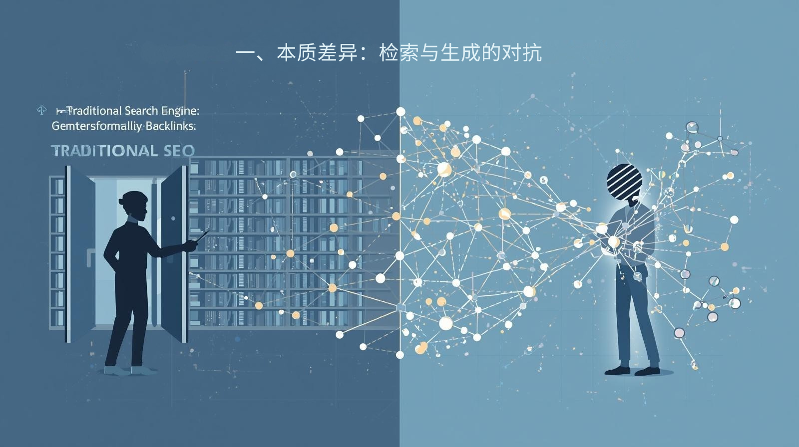 一、本质差异：检索与生成的对抗