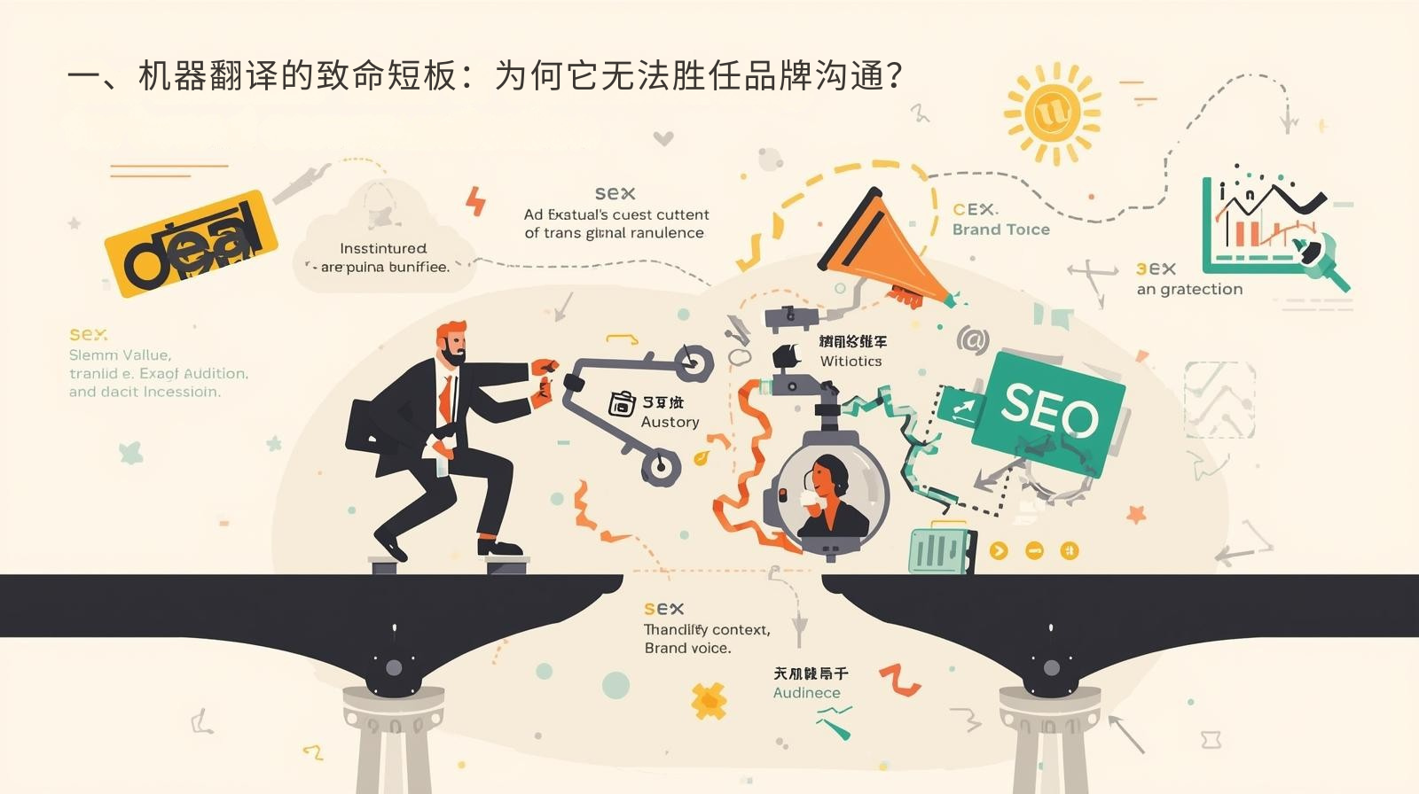 一、机器翻译的致命短板：为何它无法胜任品牌沟通？
