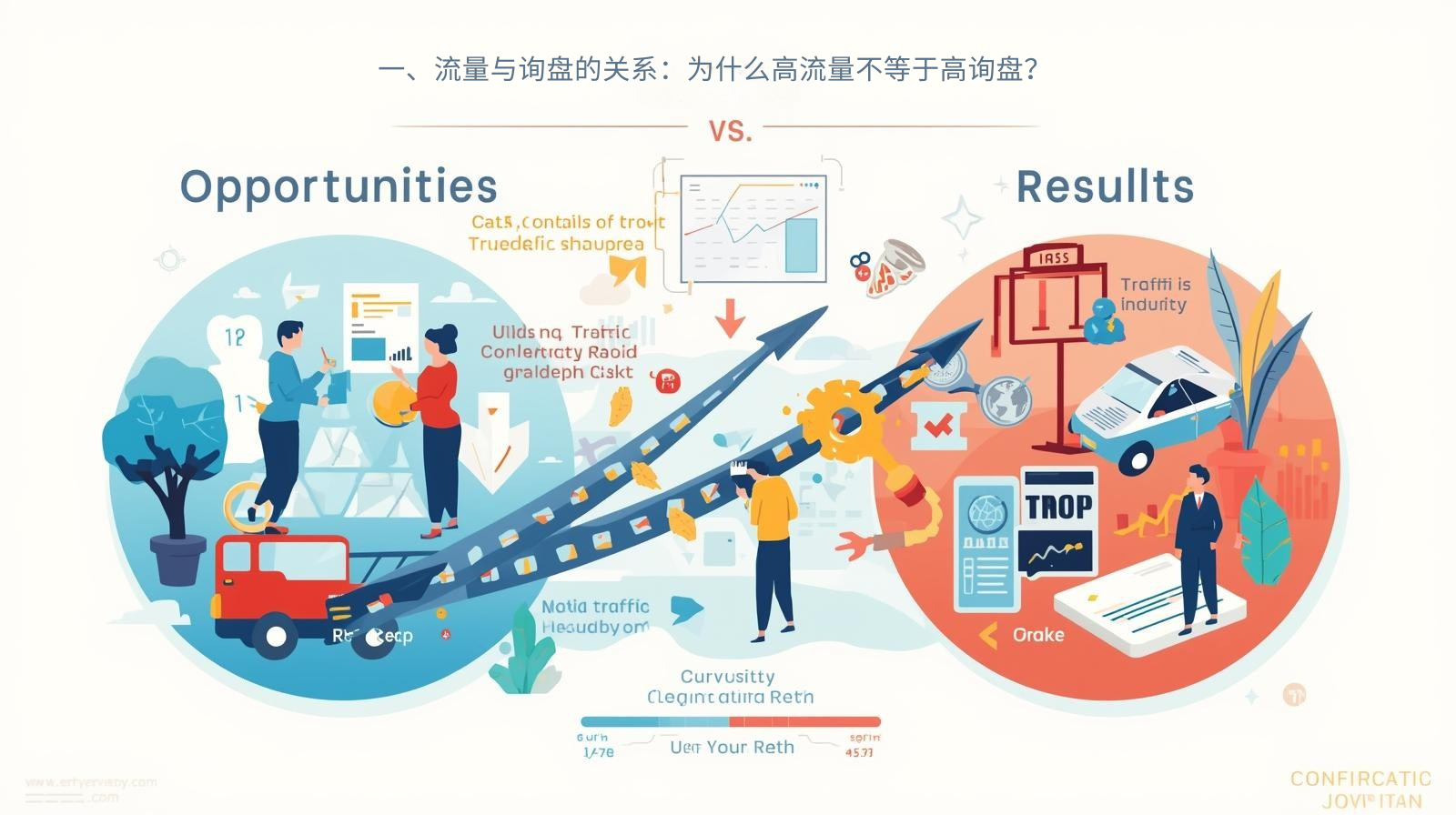 一、流量与询盘的关系：为什么高流量不等于高询盘？