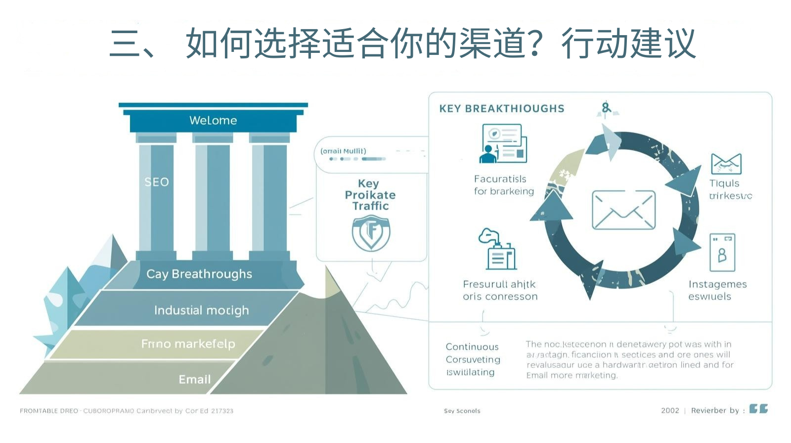三、 如何选择适合你的渠道？行动建议