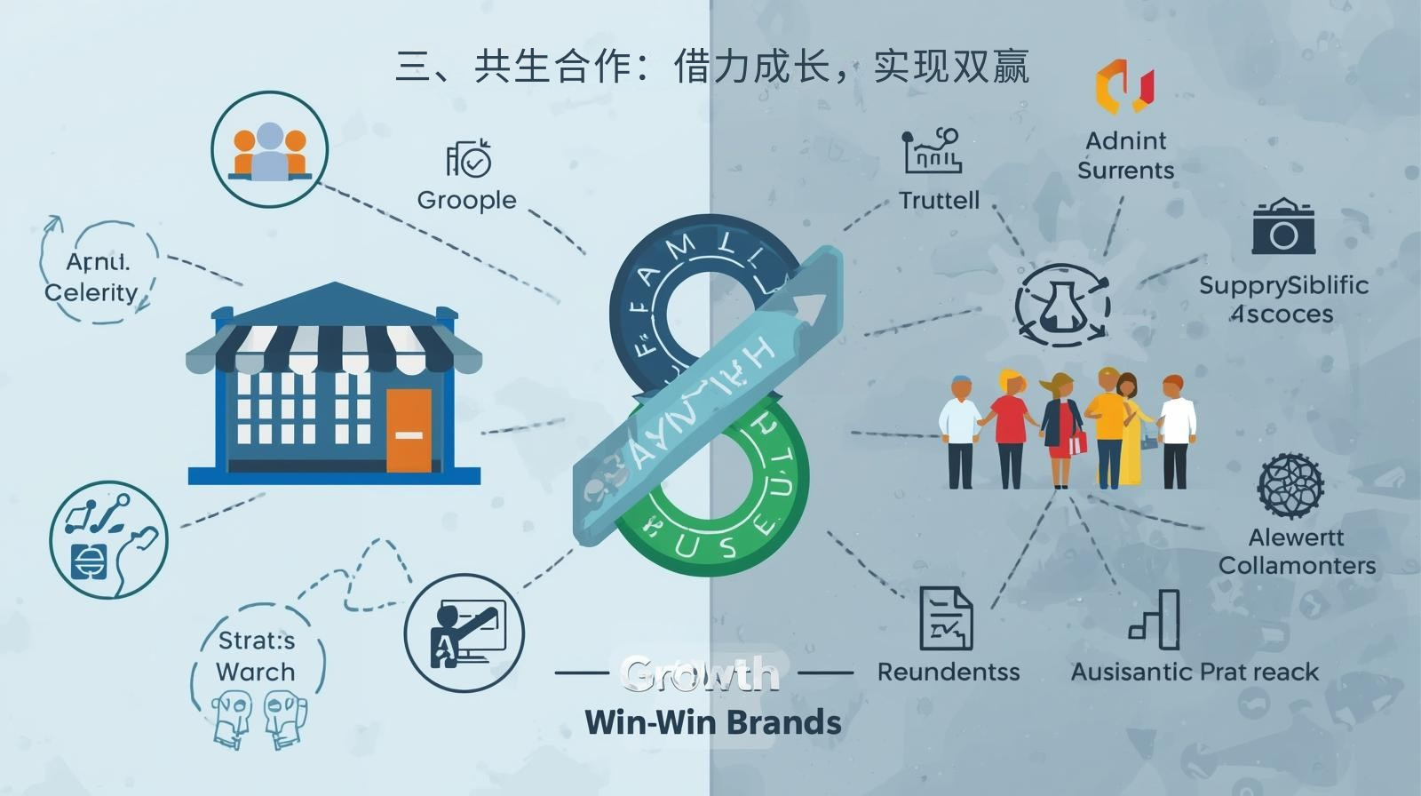 三、共生合作：借力成长，实现双赢