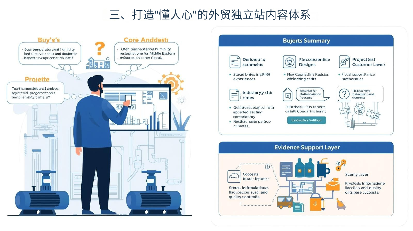 三、打造"懂人心"的外贸独立站内容体系