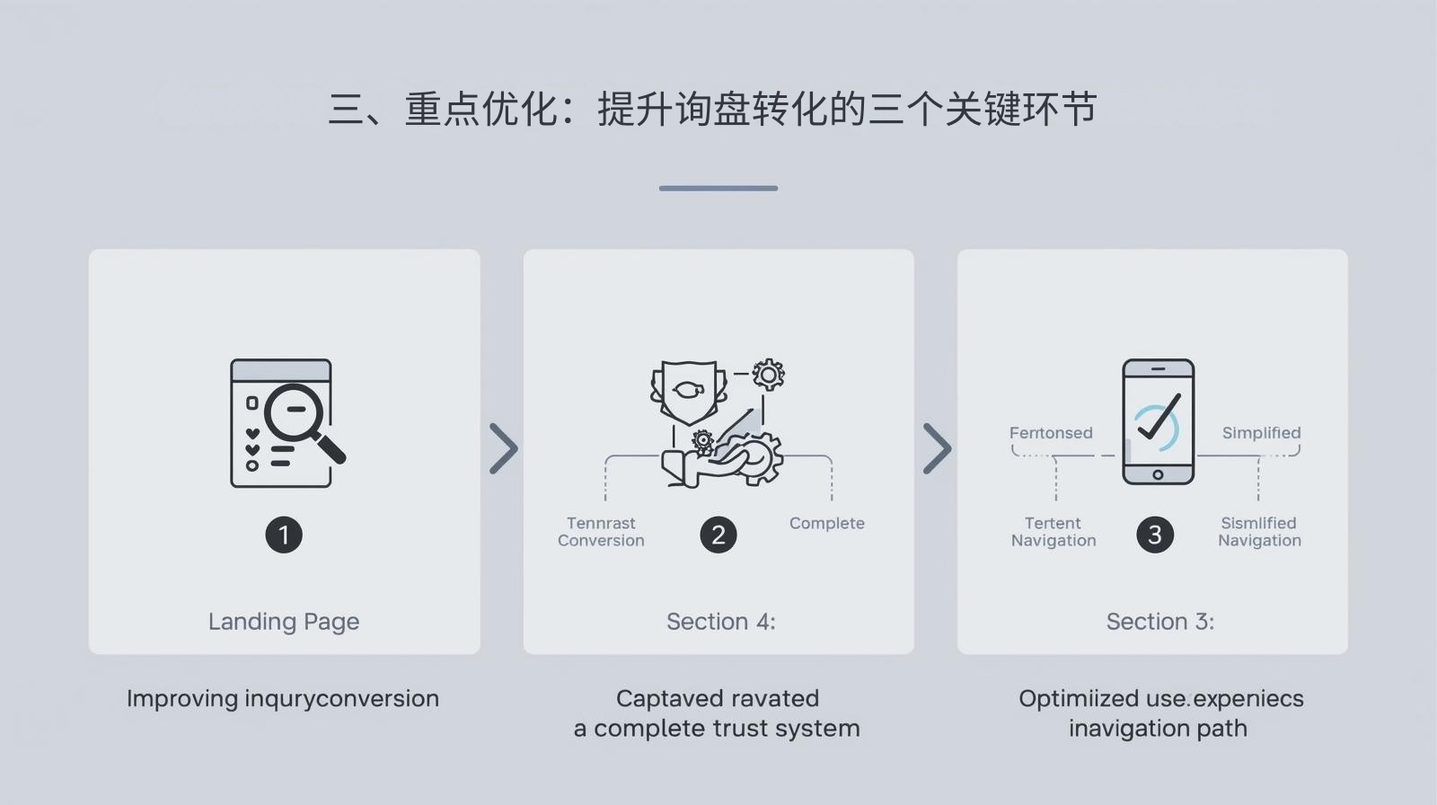 三、重点优化：提升询盘转化的三个关键环节