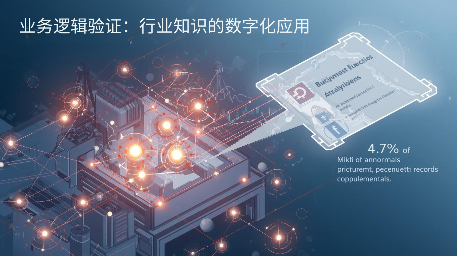 业务逻辑验证：行业知识的数字化应用