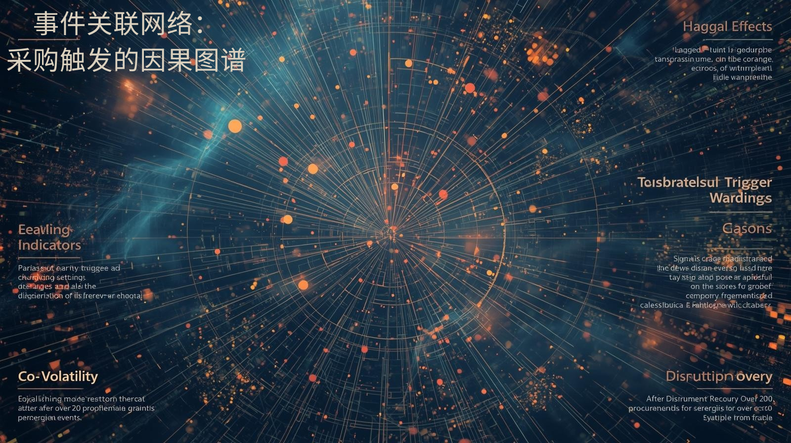 事件关联网络：采购触发的因果图谱