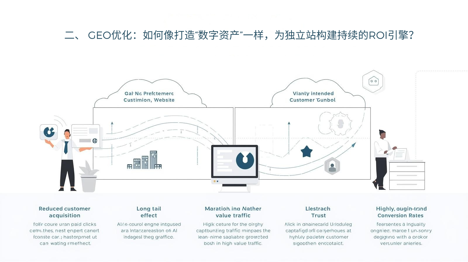 二、 GEO优化：如何像打造“数字资产”一样，为独立站构建持续的ROI引擎？