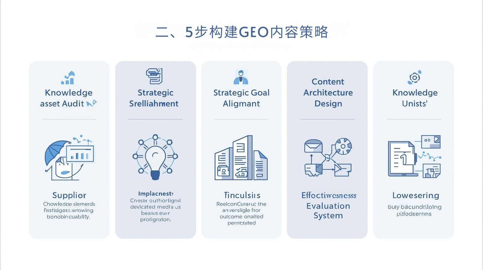 二、5步构建GEO内容策略