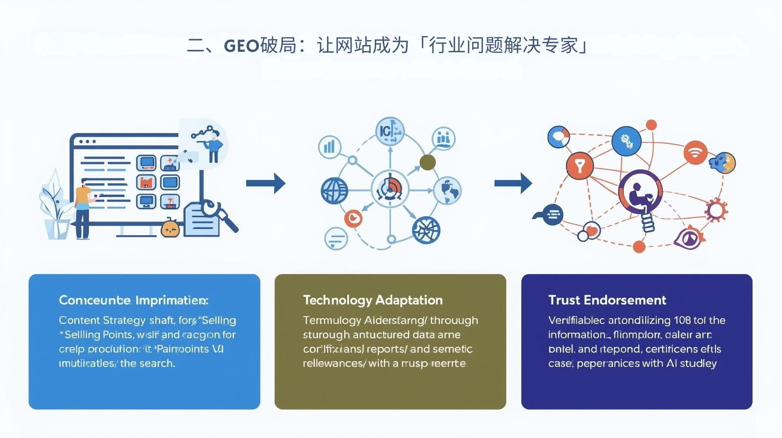 二、GEO破局：让网站成为「行业问题解决专家」