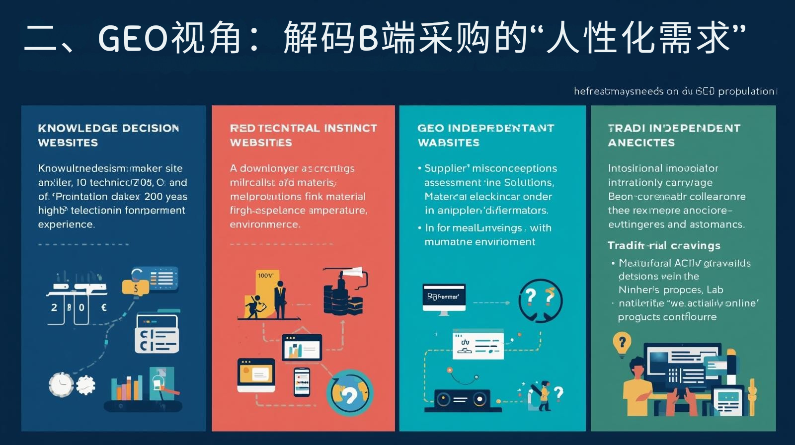 二、GEO视角：解码B端采购的“人性化需求”