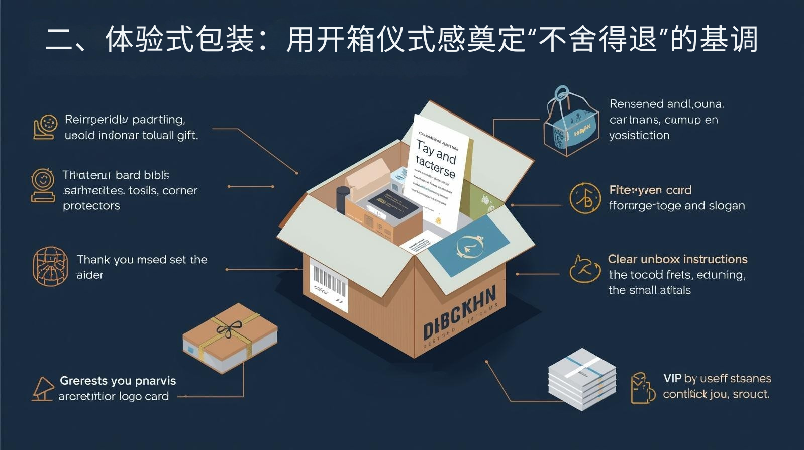 二、体验式包装：用开箱仪式感奠定“不舍得退”的基调
