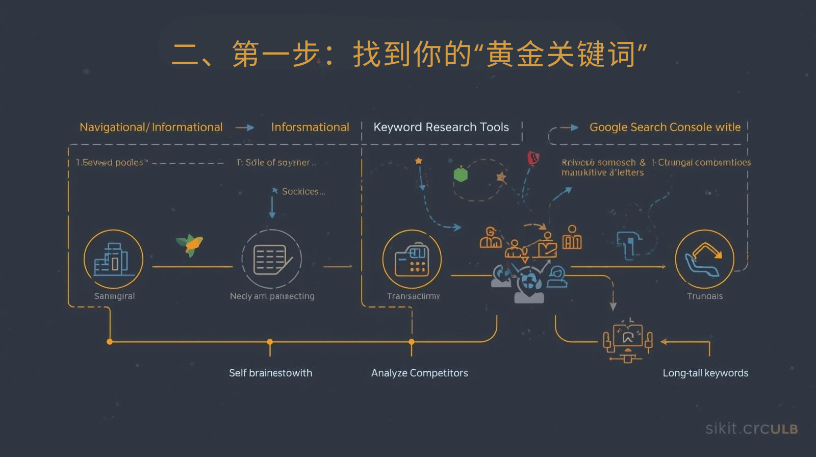 二、第一步：找到你的“黄金关键词”