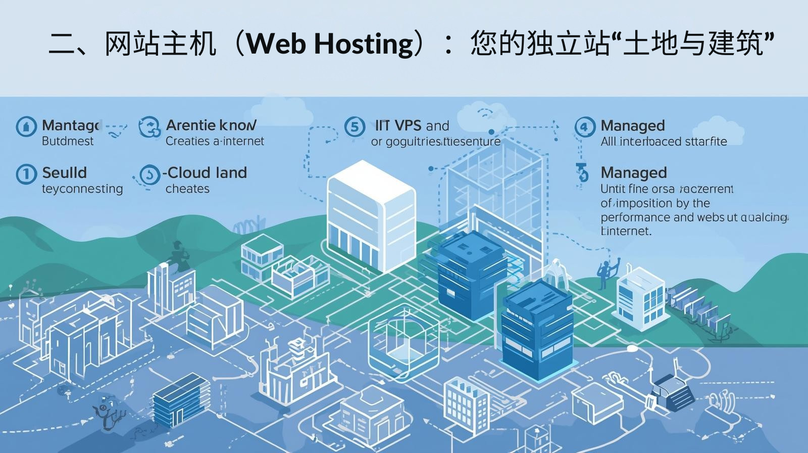 二、网站主机（Web Hosting）：您的独立站“土地与建筑”