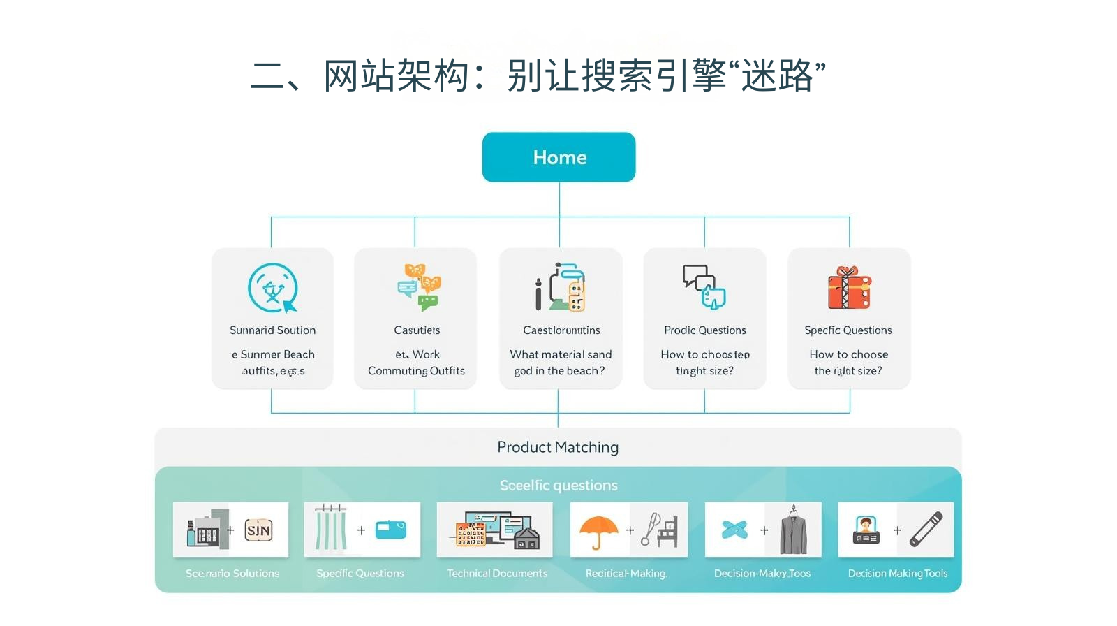 二、网站架构：别让搜索引擎“迷路”