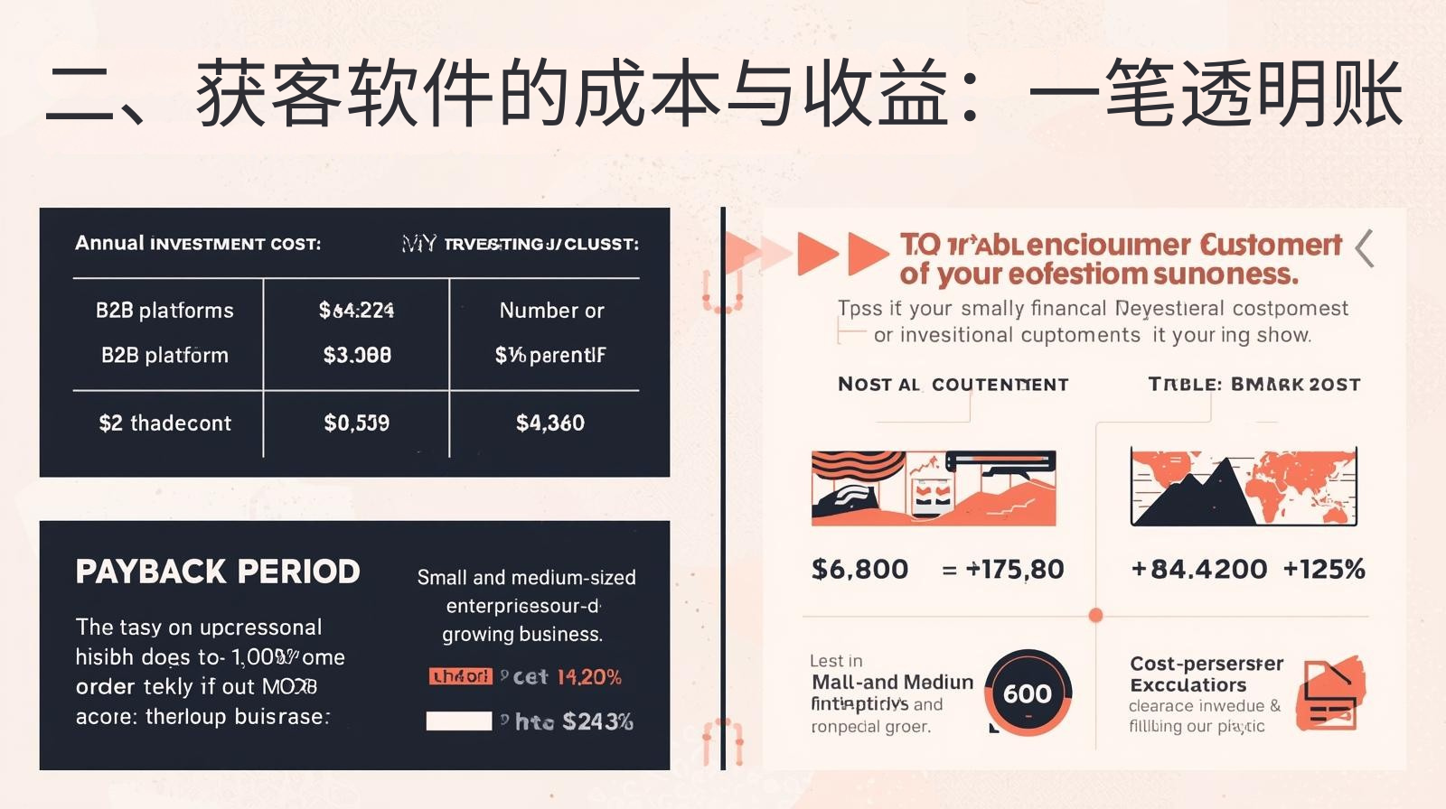 二、获客软件的成本与收益：一笔透明账