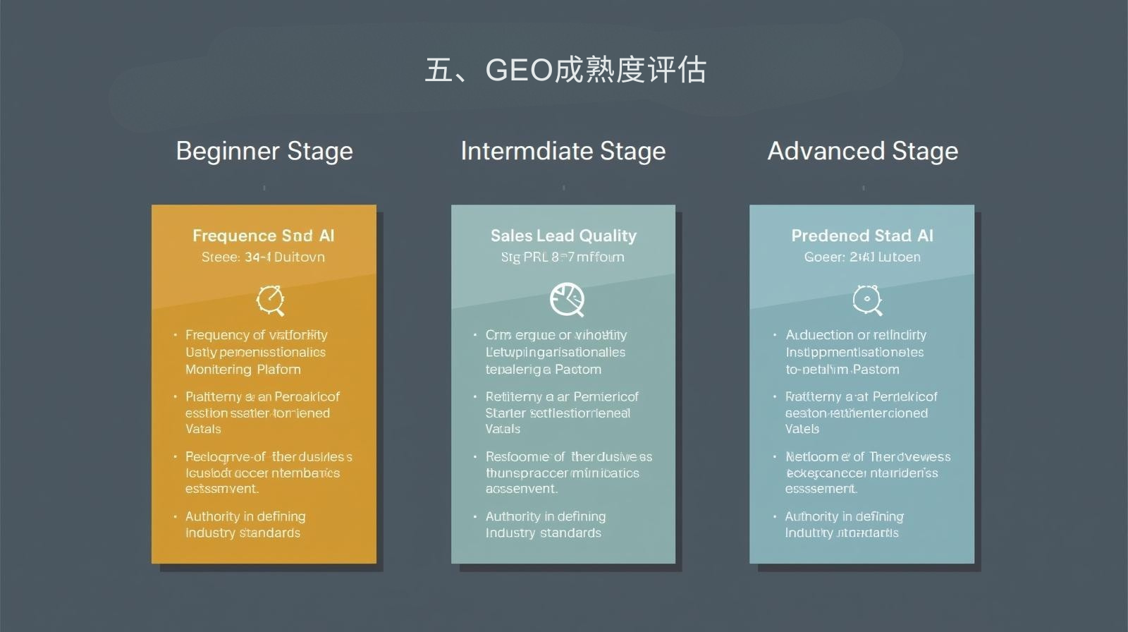 五、GEO成熟度评估