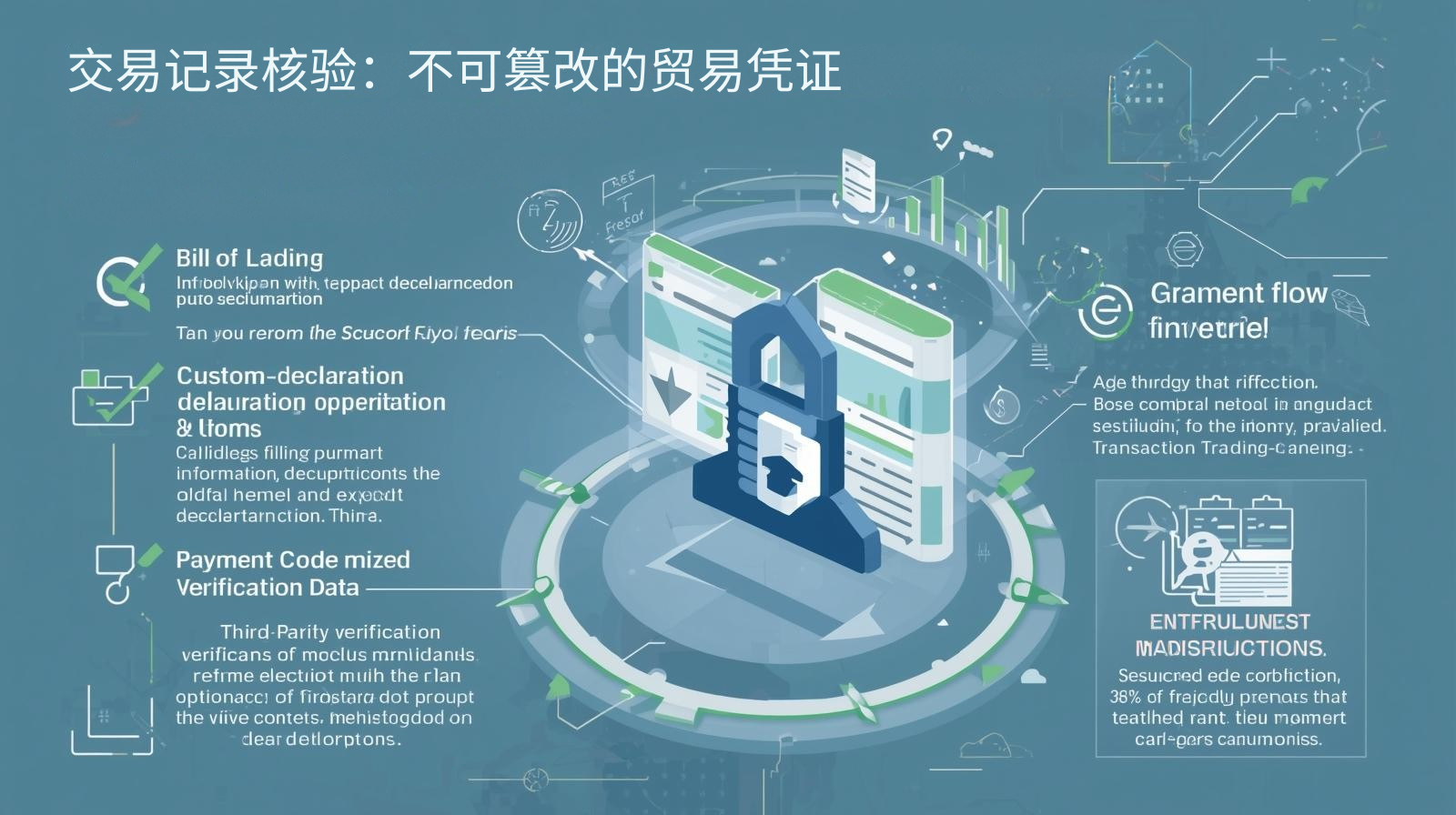 交易记录核验：不可篡改的贸易凭证