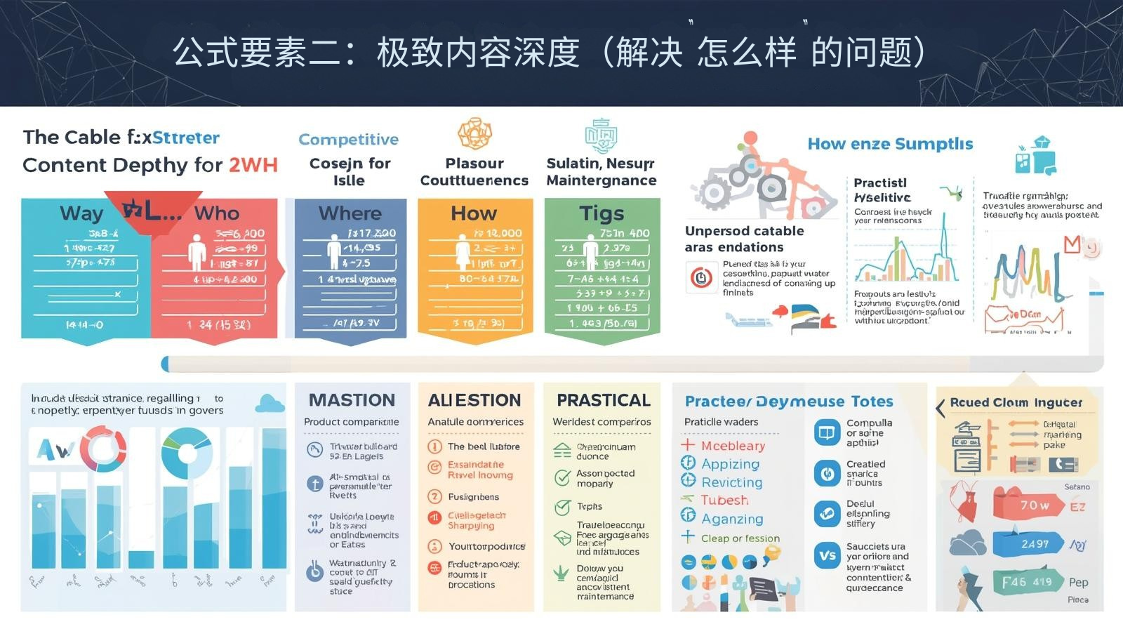 公式要素二：极致内容深度（解决"怎么样"的问题）