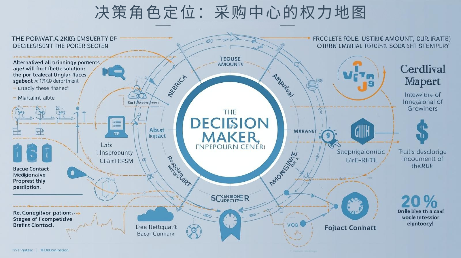 决策角色定位：采购中心的权力地图