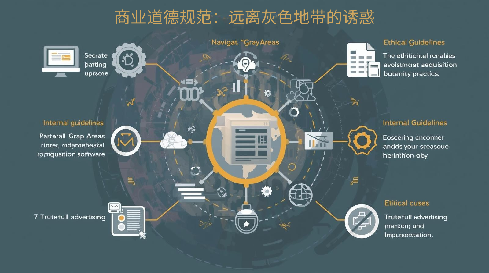 商业道德规范：远离灰色地带的诱惑