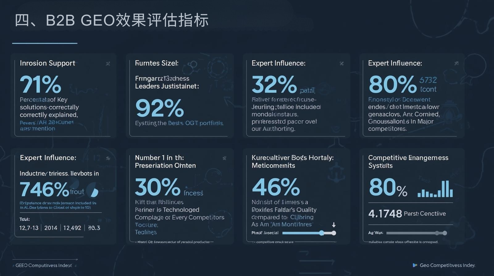 四、B2B GEO效果评估指标