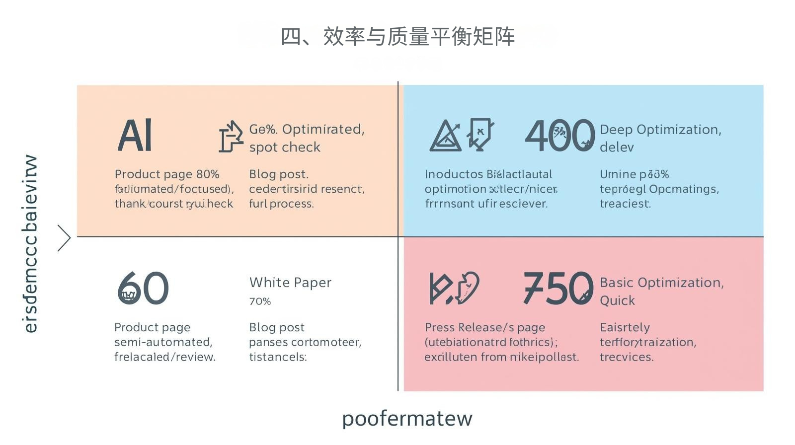 四、效率与质量平衡矩阵