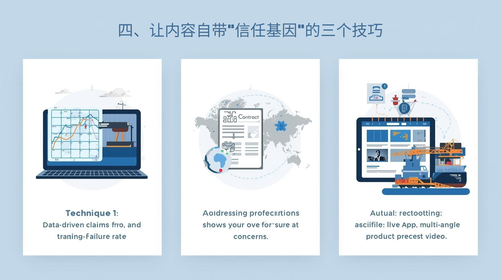 四、让内容自带"信任基因"的三个技巧