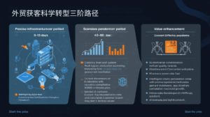 外贸获客科学转型三阶路径