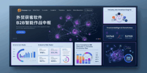 外贸获客软件B2B智能作战中枢