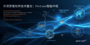 外贸获客软件技术整合：Pintreel智能中枢