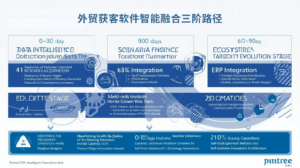 外贸获客软件智能融合三阶路径