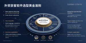 外贸获客软件选型黄金准则