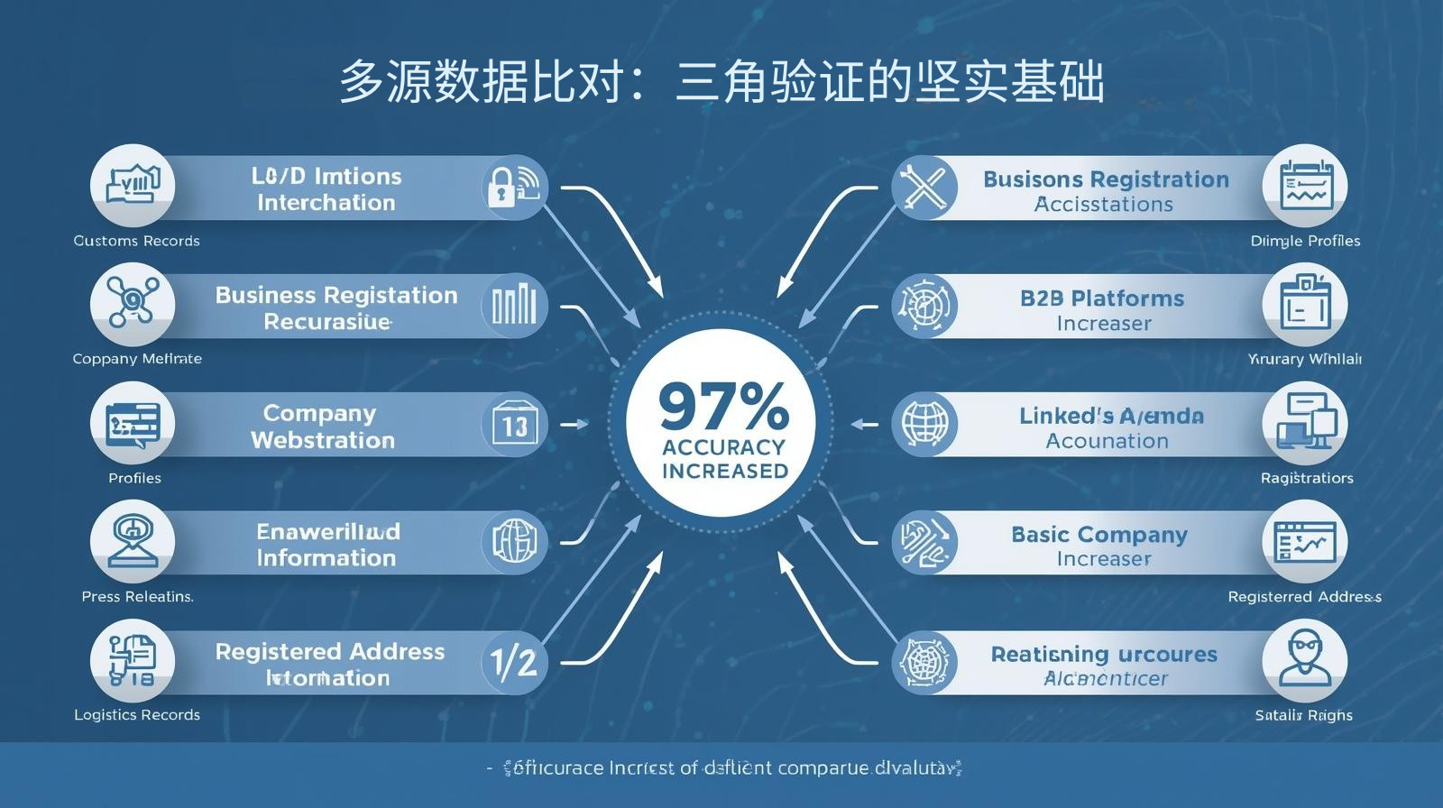 外贸获客软件多源数据比对：三角验证的坚实基础