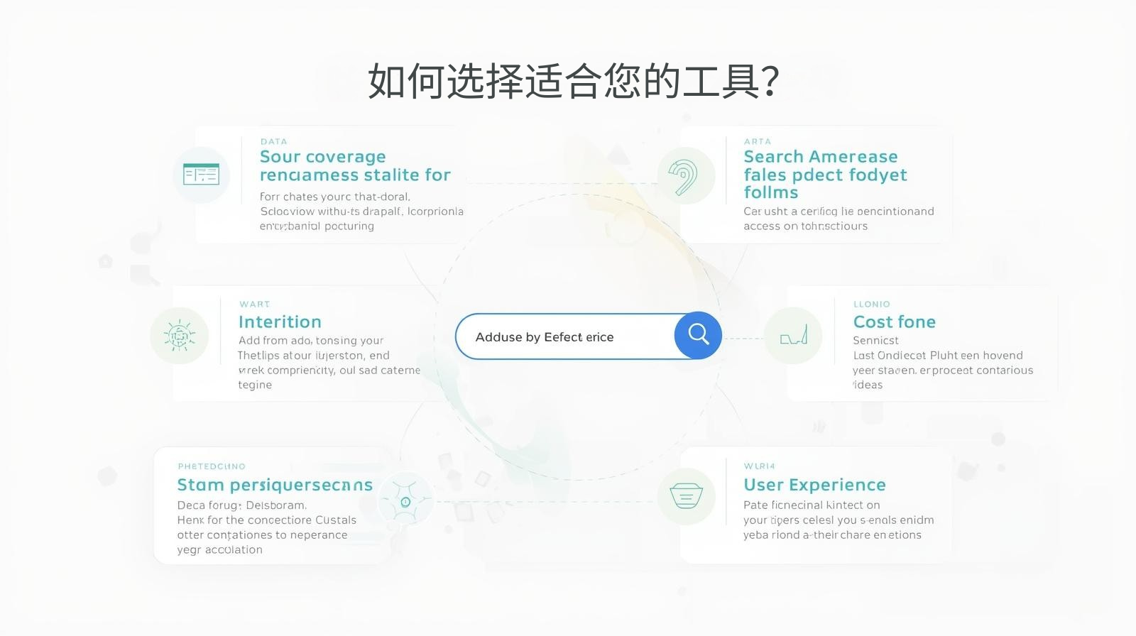 如何选择适合您的工具？